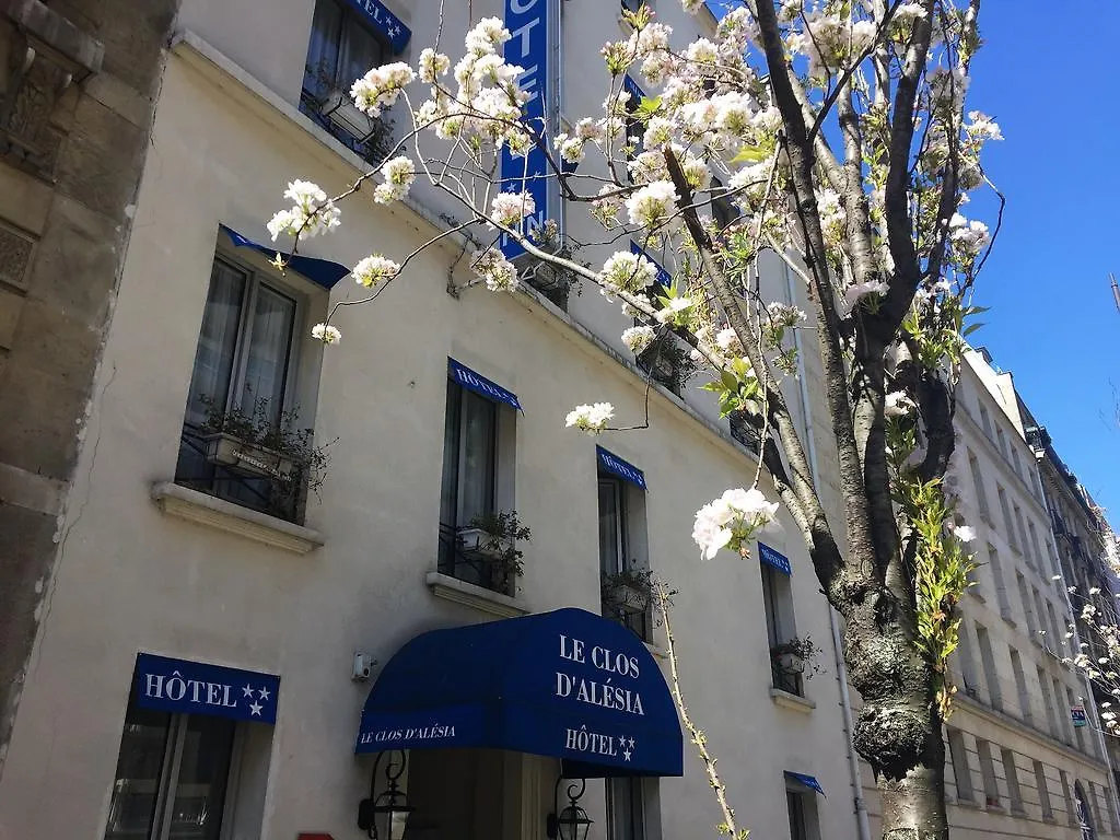 Hotel Le Clos D\'Alesia location